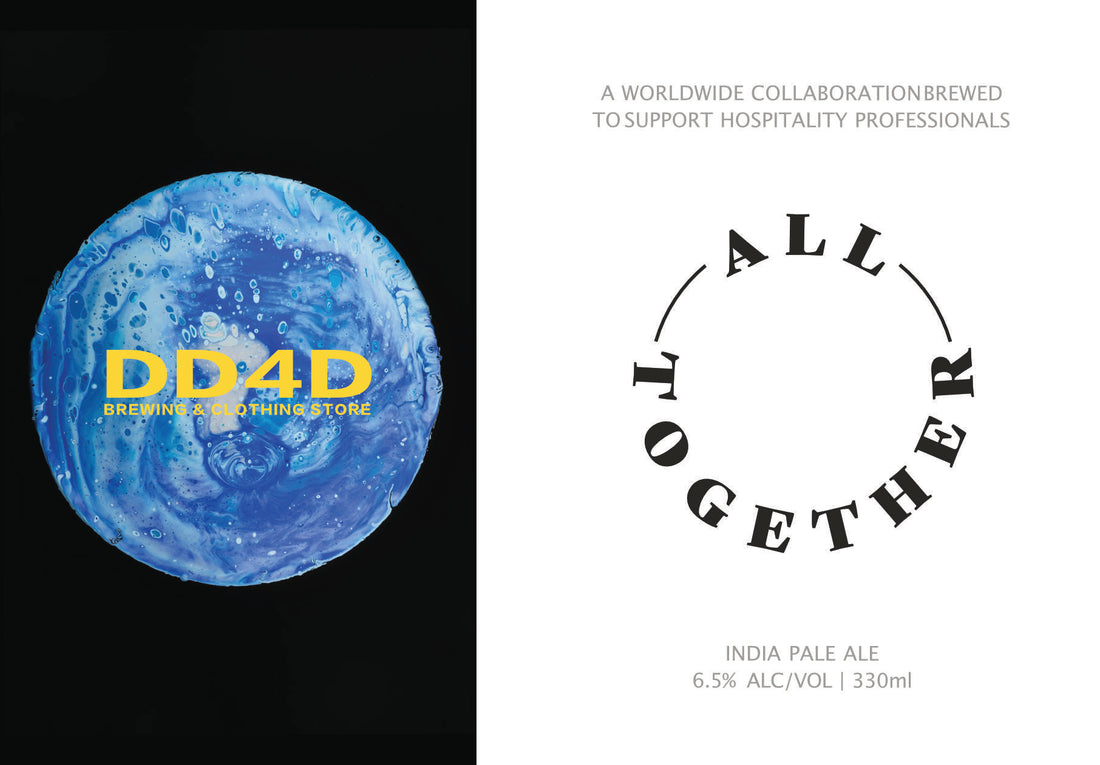 All Together プロジェクト、収益寄付完了のお知らせ - DD4D BRWEING & CLOTHING STORE