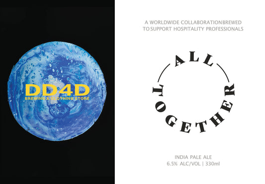All Together プロジェクト、収益寄付完了のお知らせ - DD4D BRWEING & CLOTHING STORE