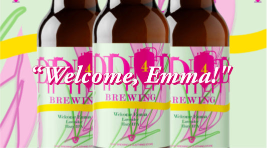 新作ビール ”Welcome, Emma!” について解説