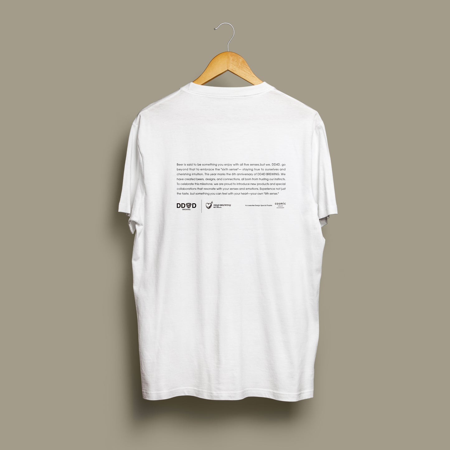 6ticks Label Tee - 6th Anniversary