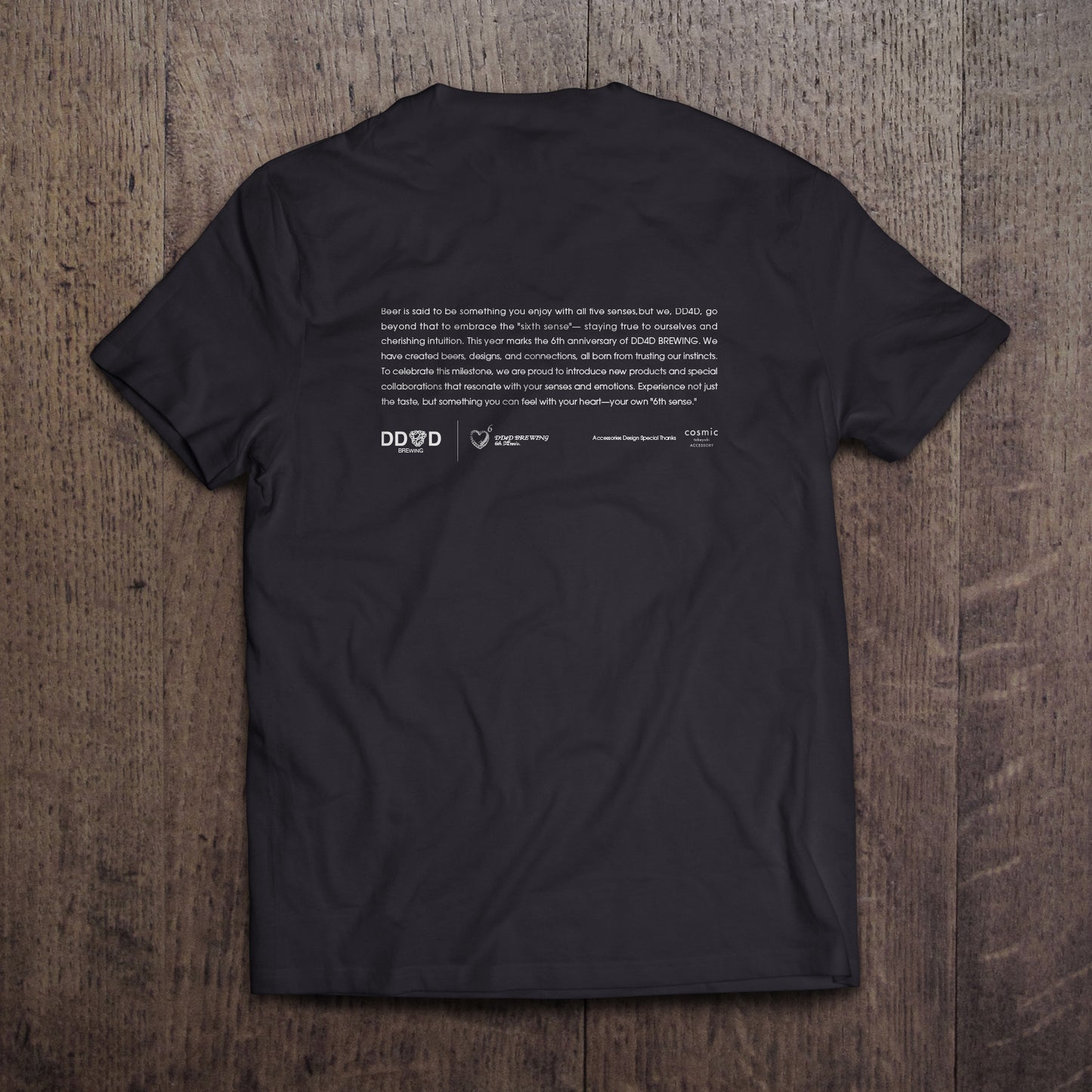 6ticks Label Tee - 6th Anniversary