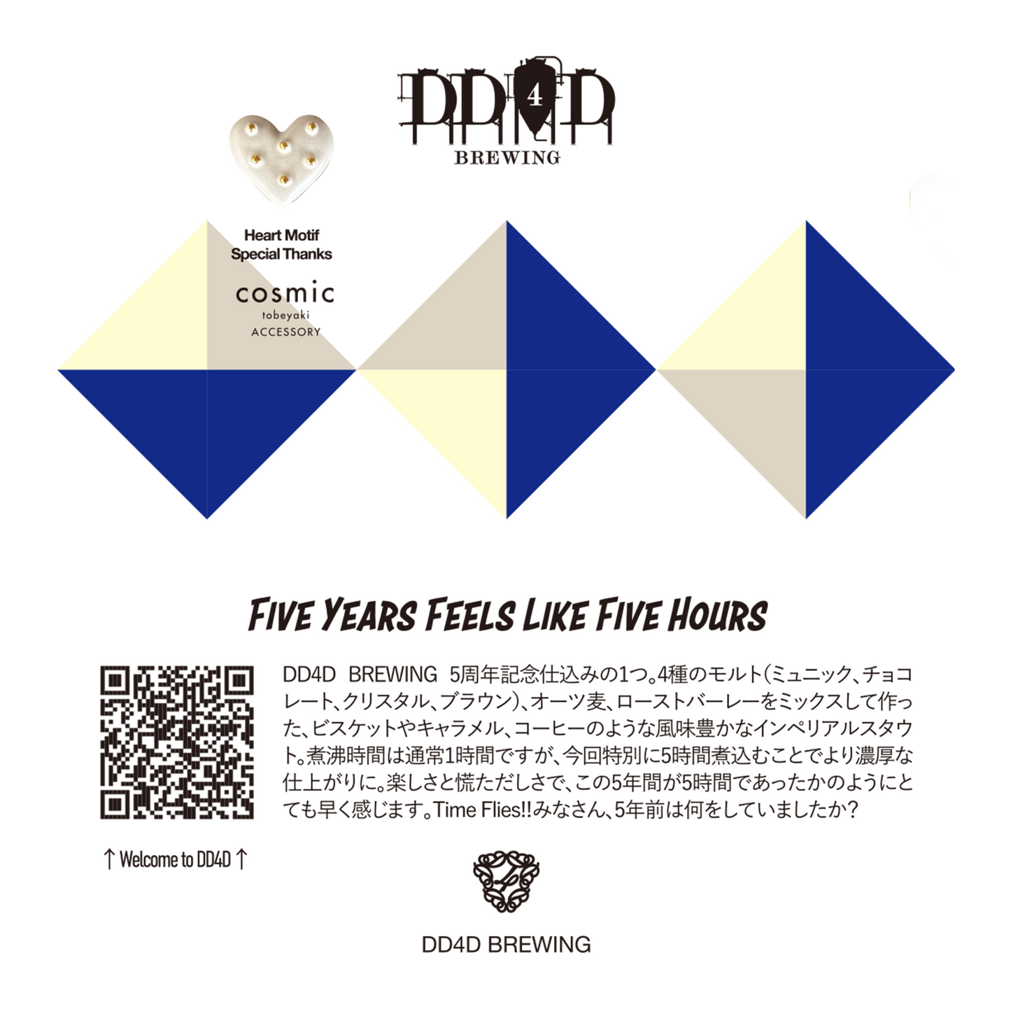 Five Years Feels Like Five Hours (Imperial Stout)