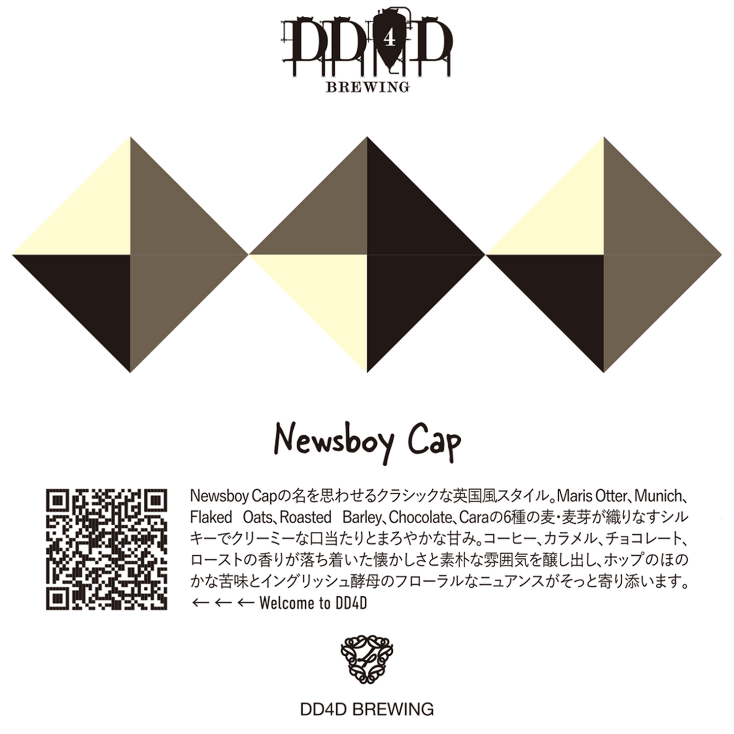 Newsboy Cap (Oatmeal Stout)