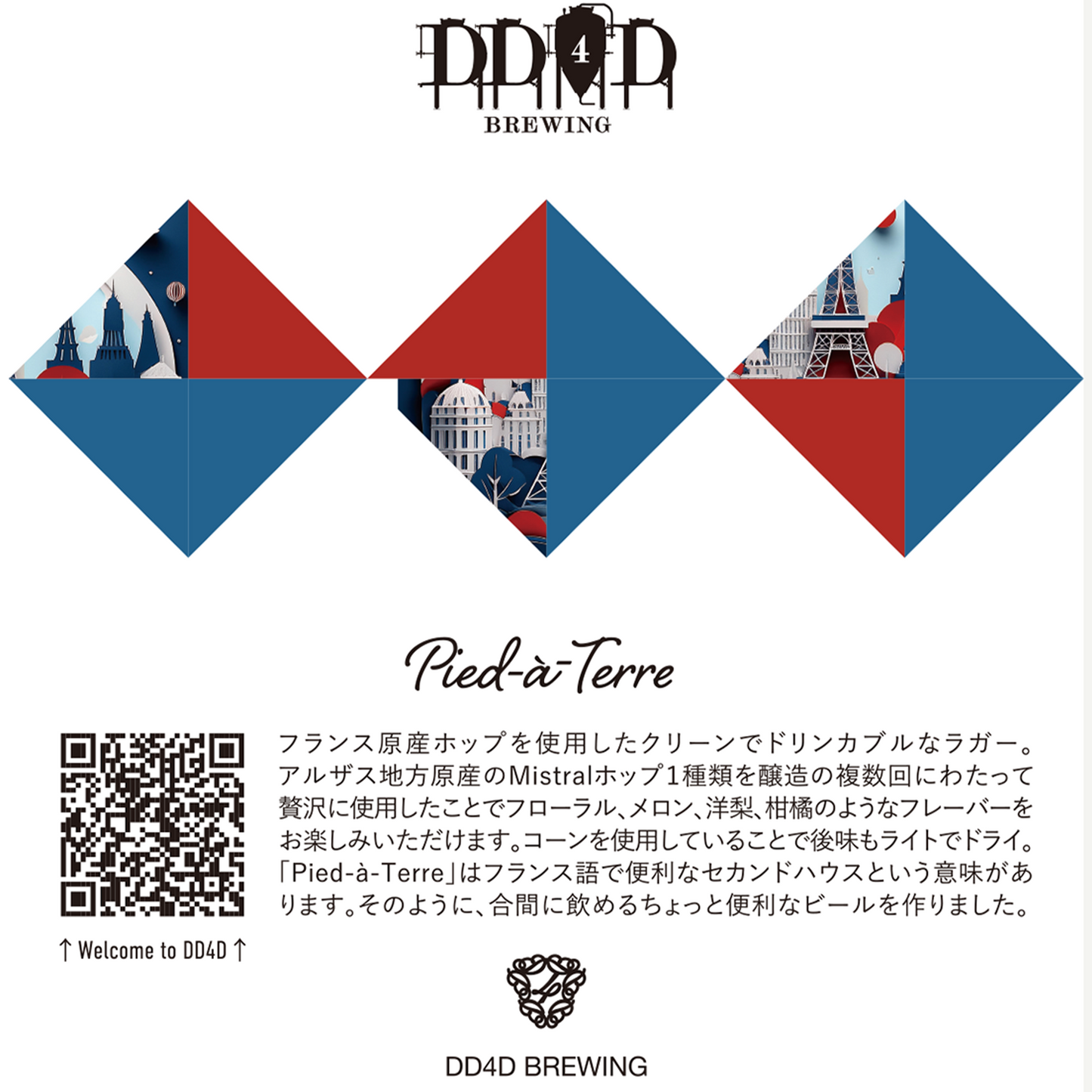 Pied-à-Terre (French Pilsner)