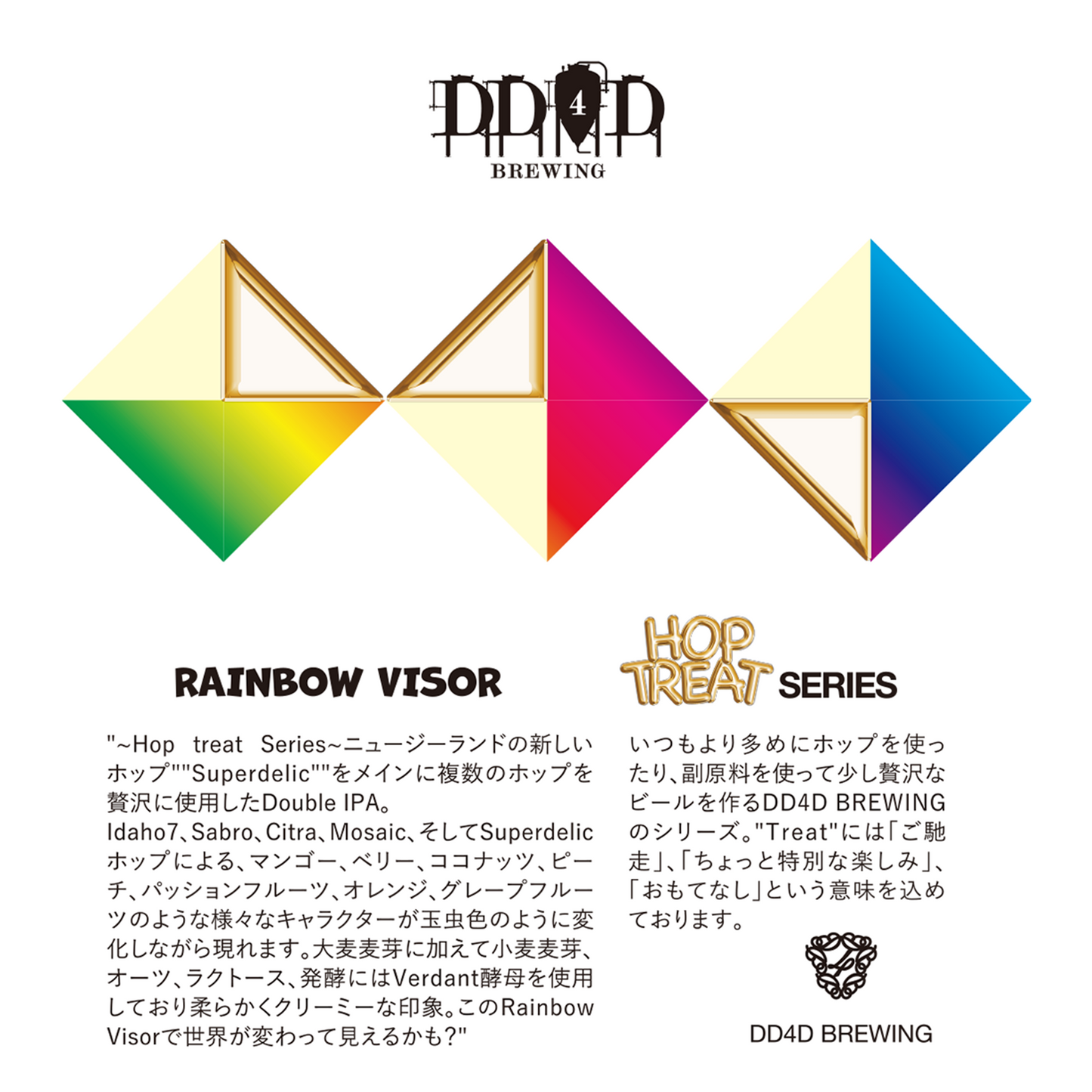 Rainbow Visor (Hazy DIPA)