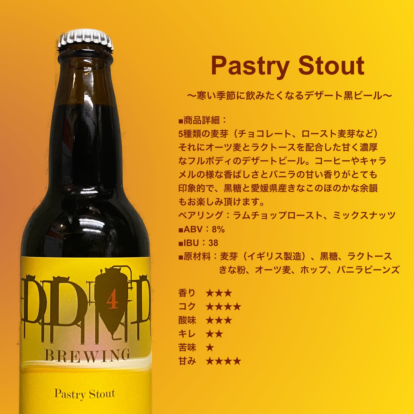 Pastry Stout Set