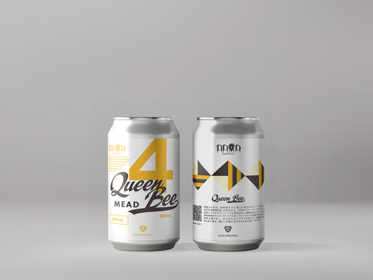 新作！蜂蜜酒Mead「Queen Bee」が発売！ DD4D BREWING