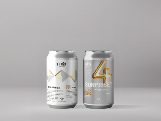 新作！ White Stoutの「Surprise!!!」が登場！ DD4D BREWING