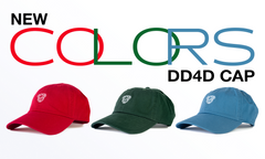 New Colors!! DD4D CAP - Red/Green/ Sky Blue