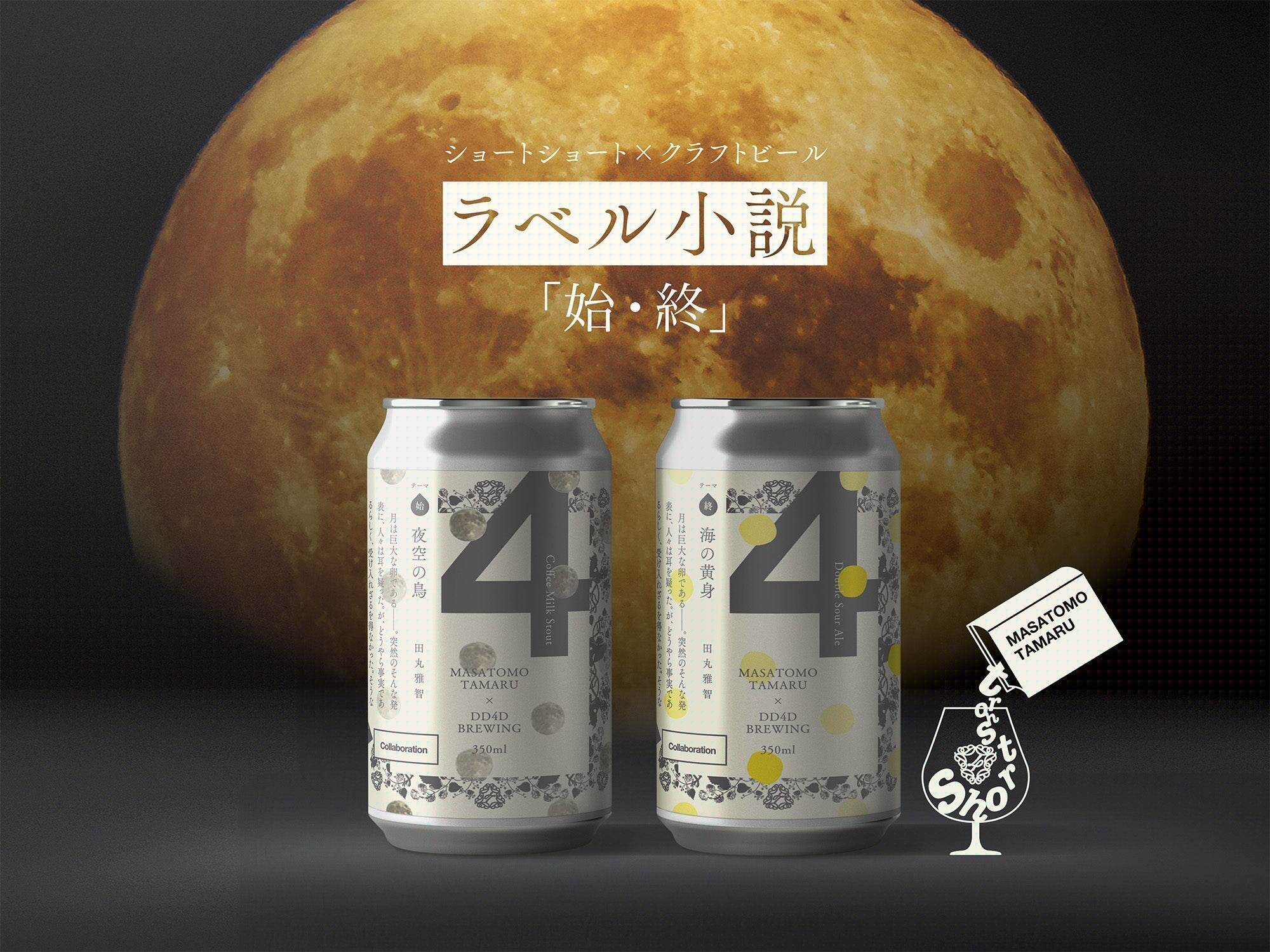 ラベル小説 第3弾「夜空の鳥 / 海の黄身」〜ショートショート×クラフト