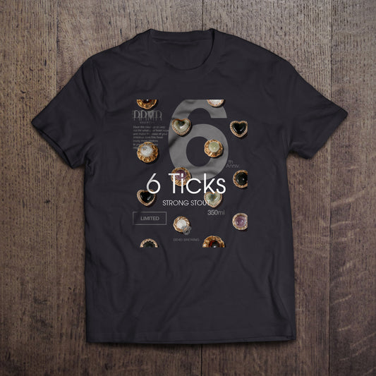 6ticks Label Tee - 6th Anniversary