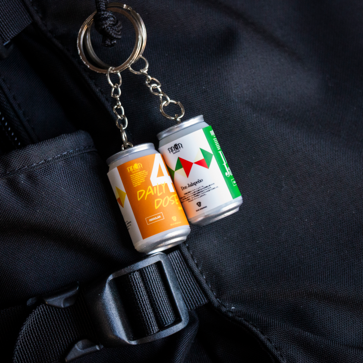 DD4D MINIATURE CANNED BEER KEY CHAIN COLLECTION Vol.001 4TYPE