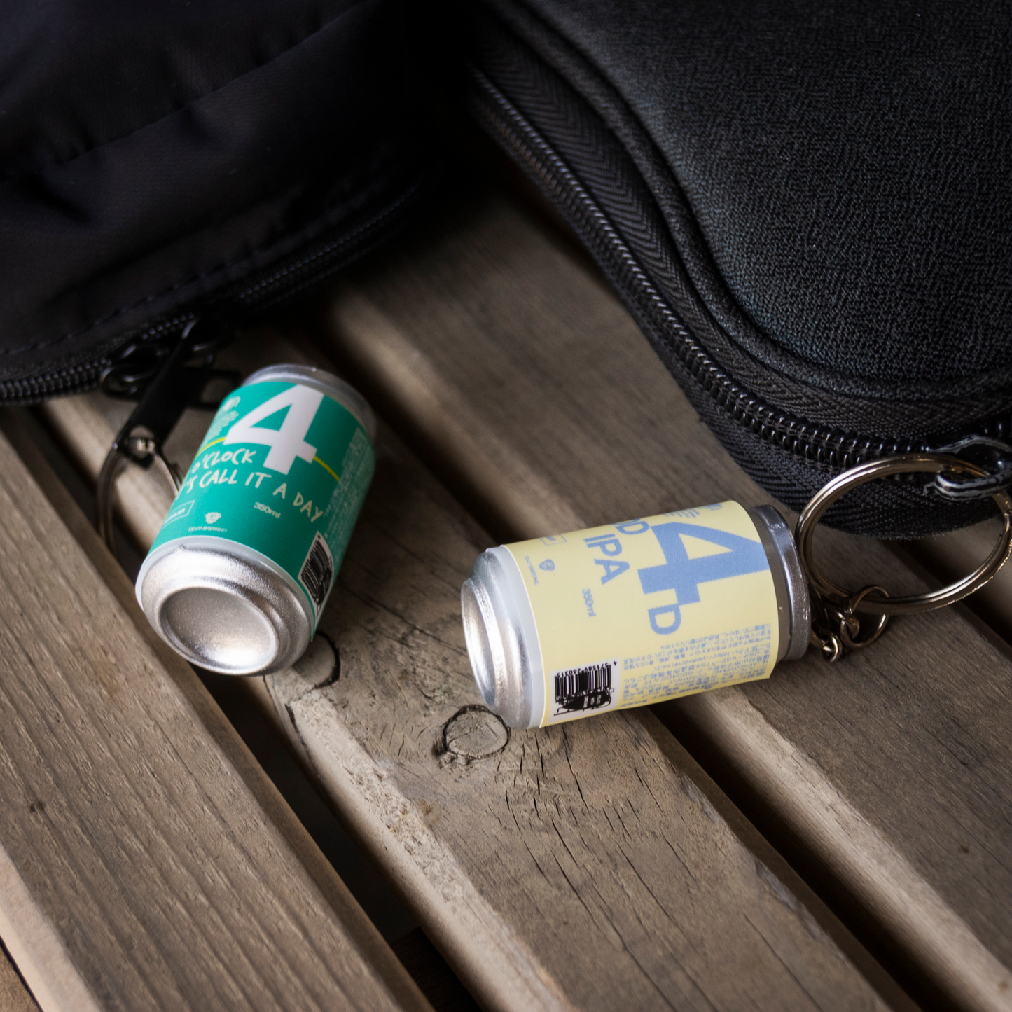 DD4D MINIATURE CANNED BEER KEY CHAIN COLLECTION Vol.001 4TYPE