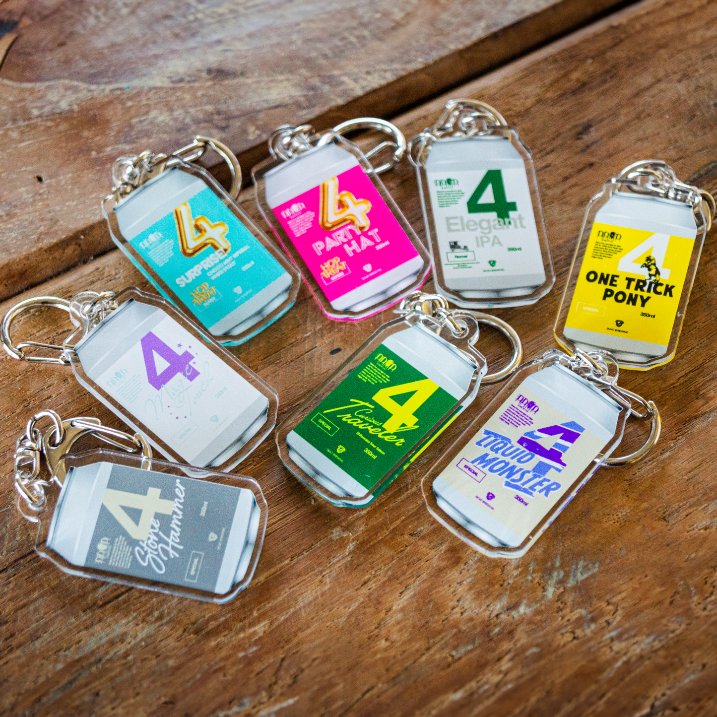 DD4D ACRYLIC KEY CHAIN COLLECTION Vol.001