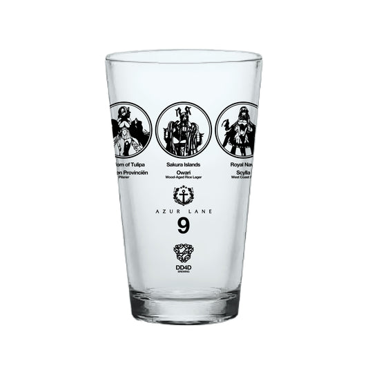【受注生産】Azurlane 9th Anniv Collab Pint Glass