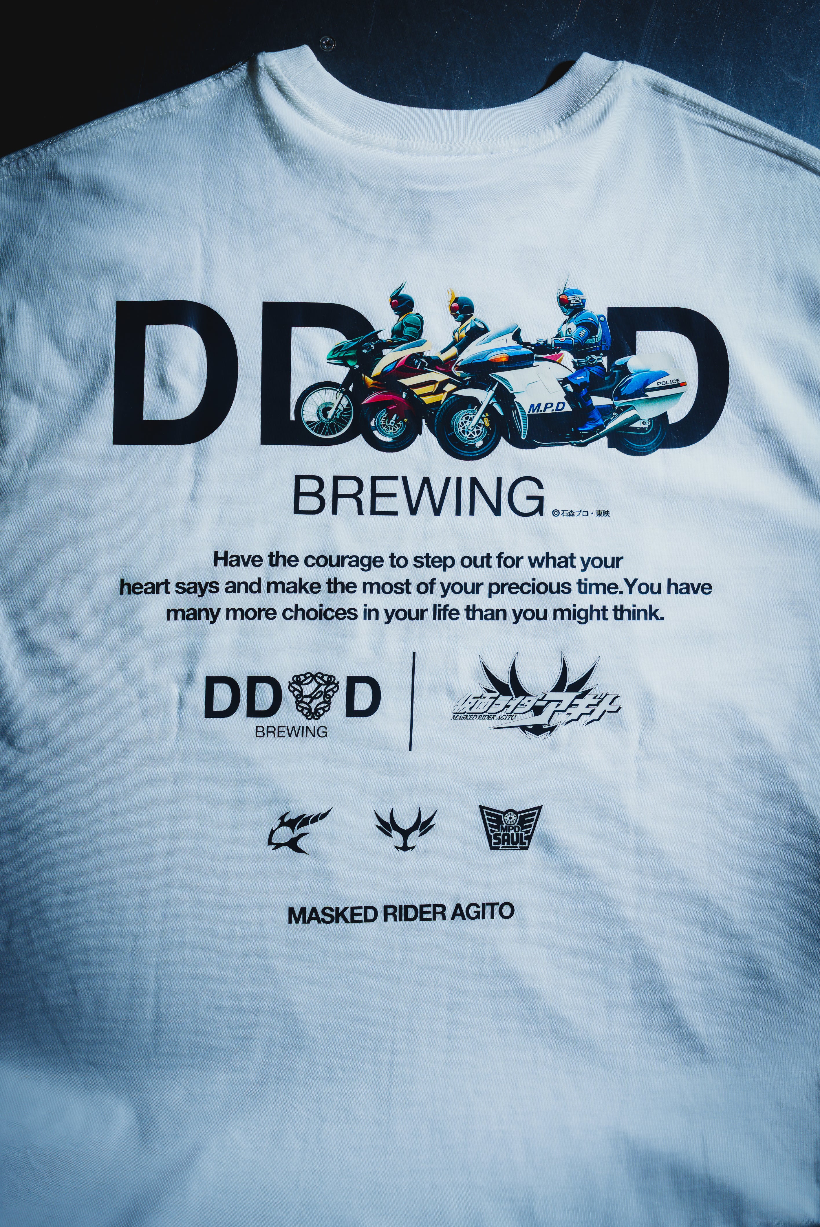受注生産】DD4D × 仮面ライダーアギト Tee – DD4D BREWING & CLOTHING