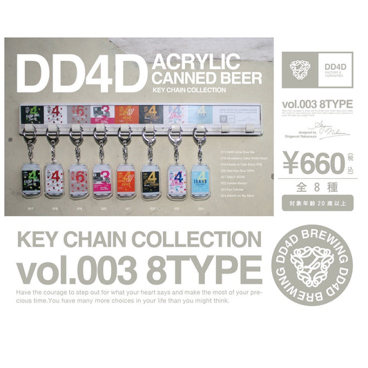 DD4D ACRYLIC KEY CHAIN COLLECTION Vol.003
