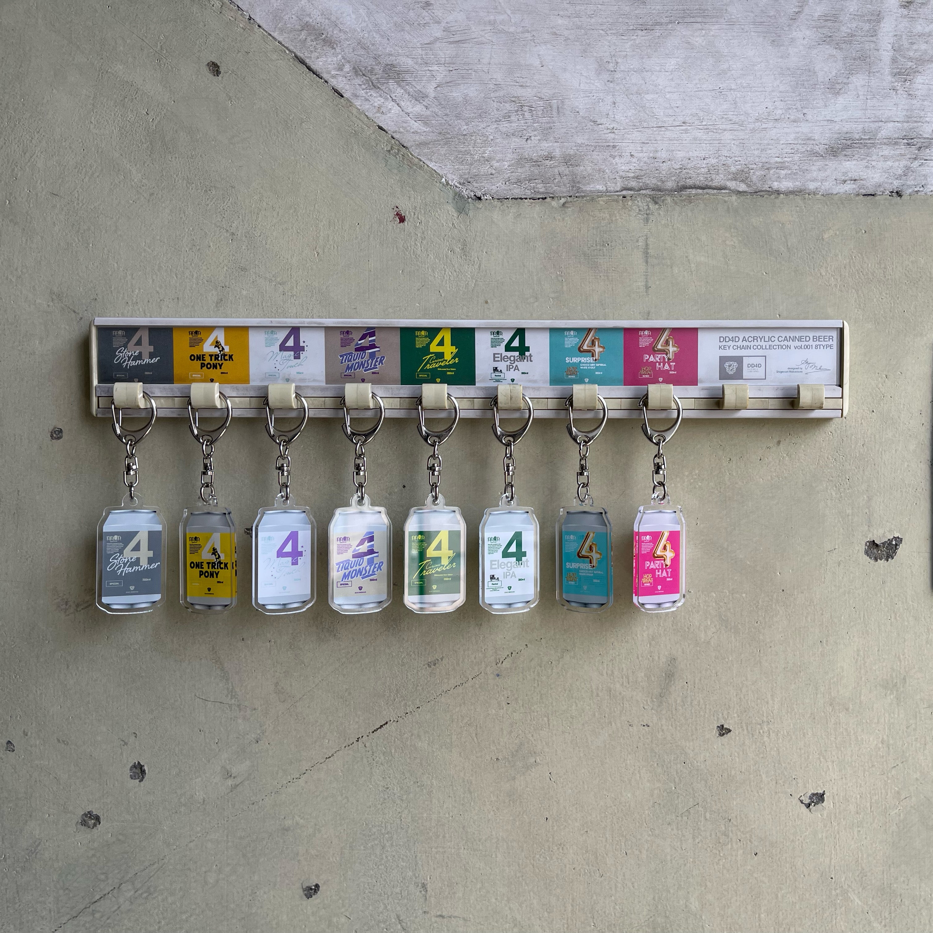 DD4D ACRYLIC KEY CHAIN COLLECTION Vol.001 – DD4D BREWING u0026 CLOTHING STORE