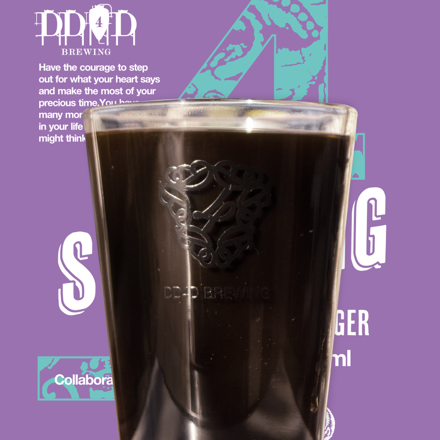 Night Swimming (Dark Rice Lager)
