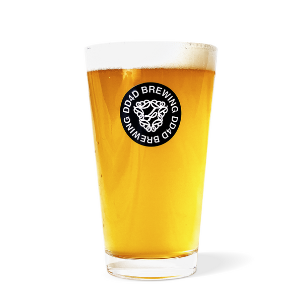 DD4D PINT GLASS – DD4D BREWING & CLOTHING STORE