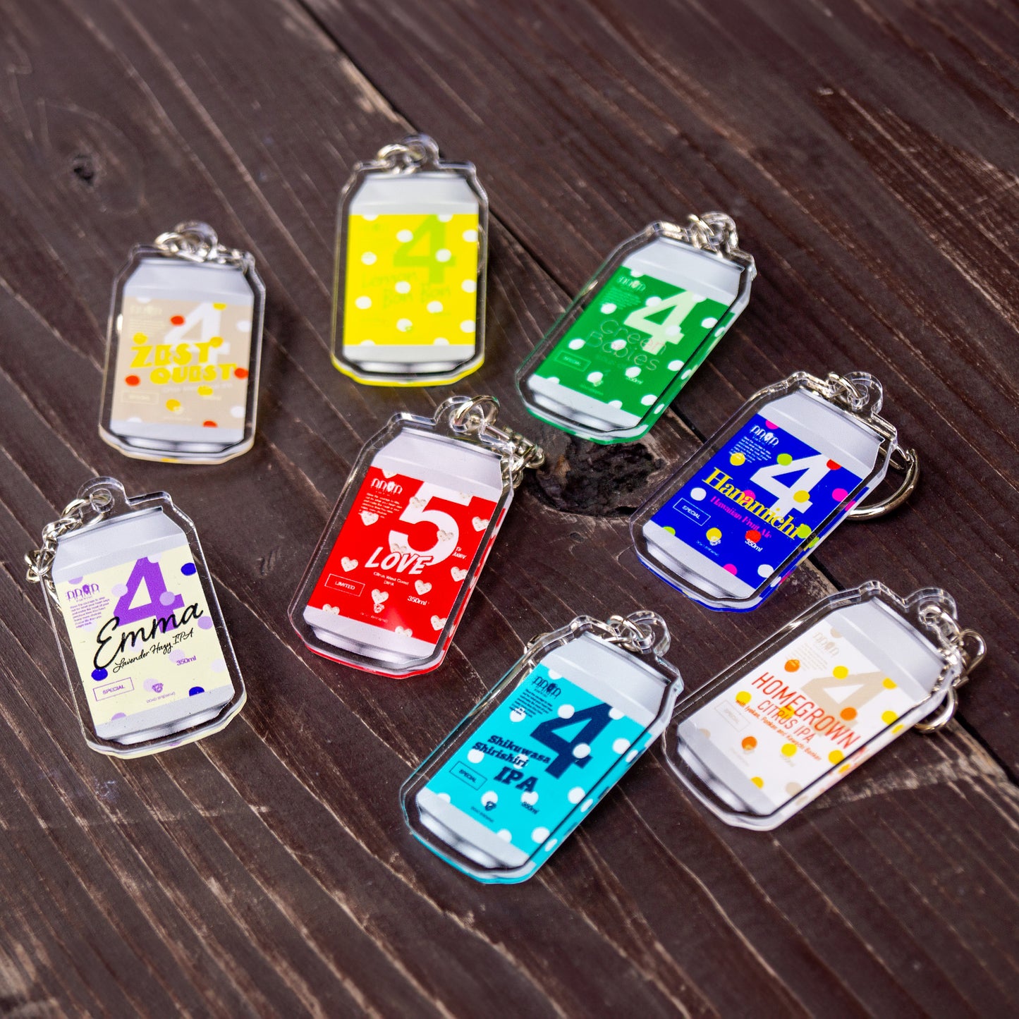 DD4D ACRYLIC KEY CHAIN COLLECTION Vol.002